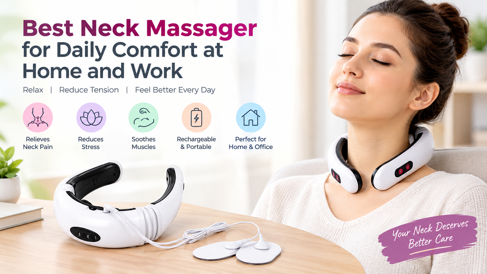 Best Neck Massager for Daily Comfort at Home and Work