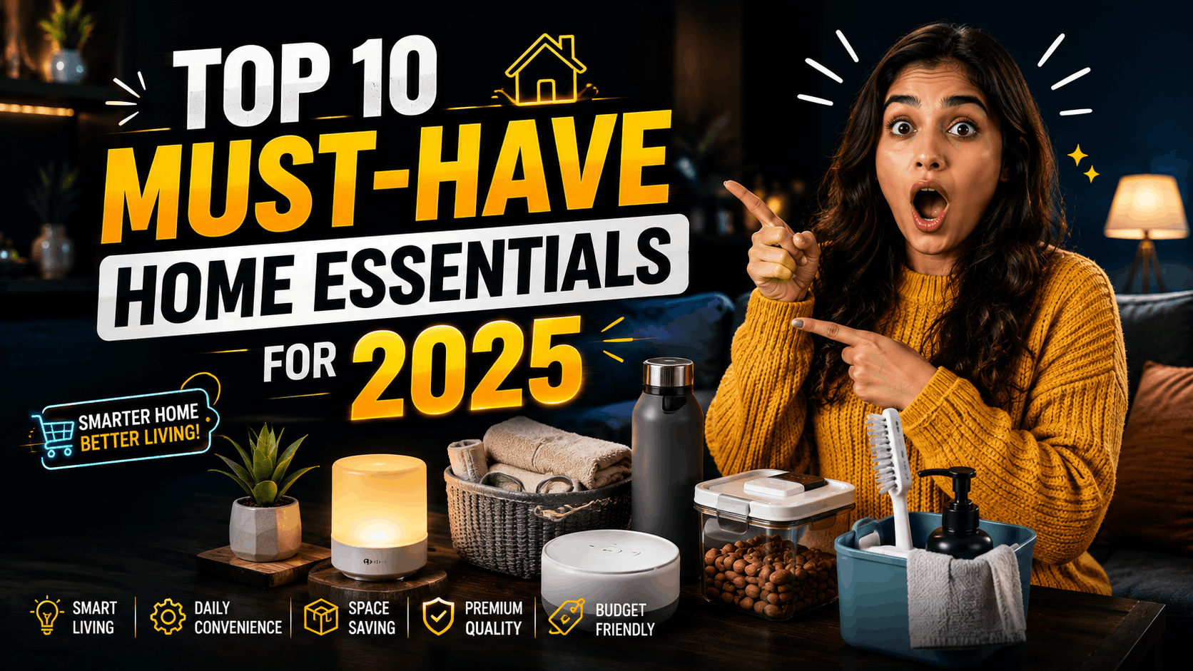 Top 10 Must-Have Home Essentials for 2025