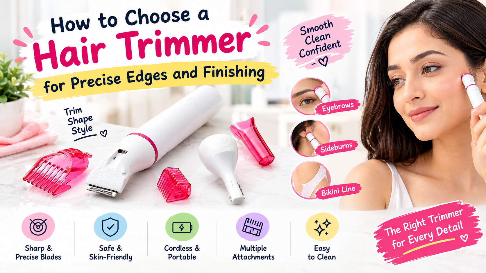 How to Choose a Hair Trimmer for Precise Edges and Finishing