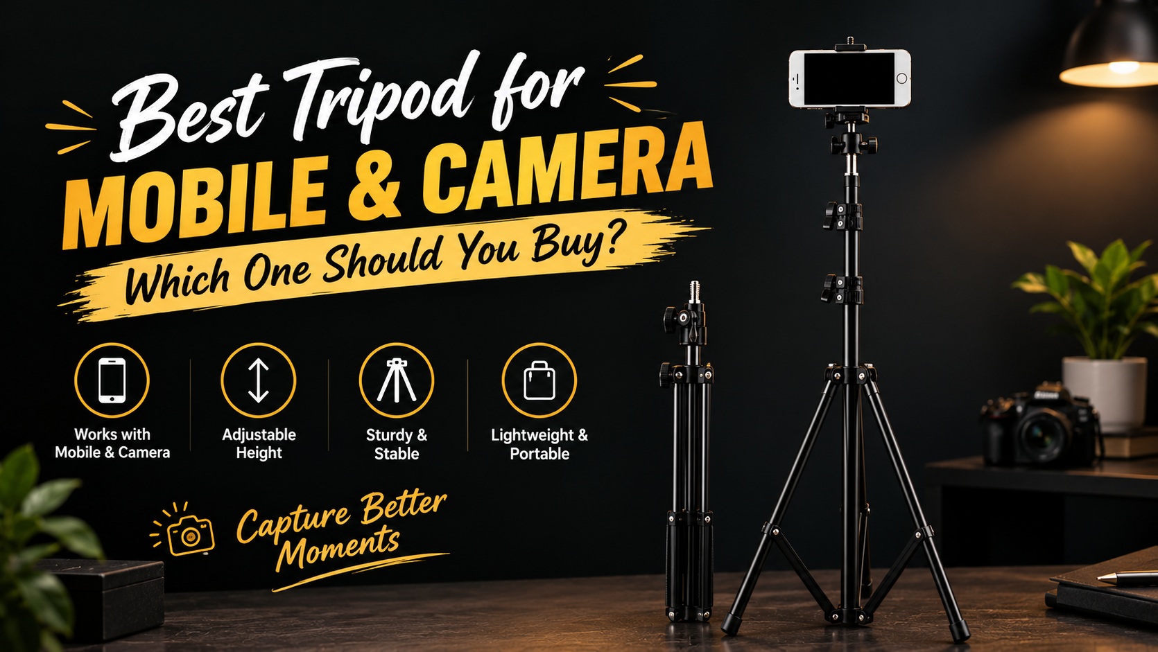 Best Tripod for Mobile & Camera: Which One Should You Buy?