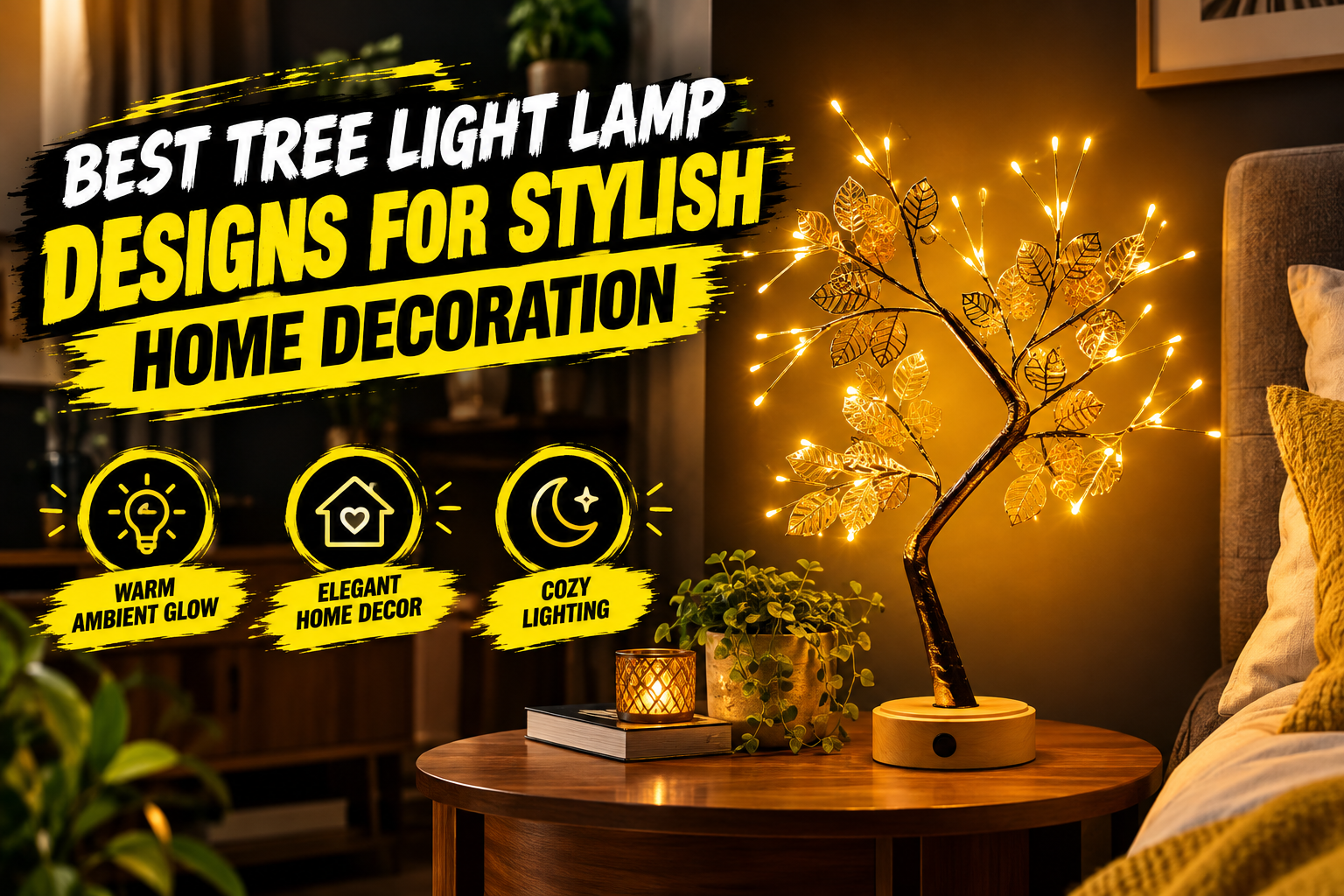 Best Tree Light Lamp Designs for Stylish Home Decoration