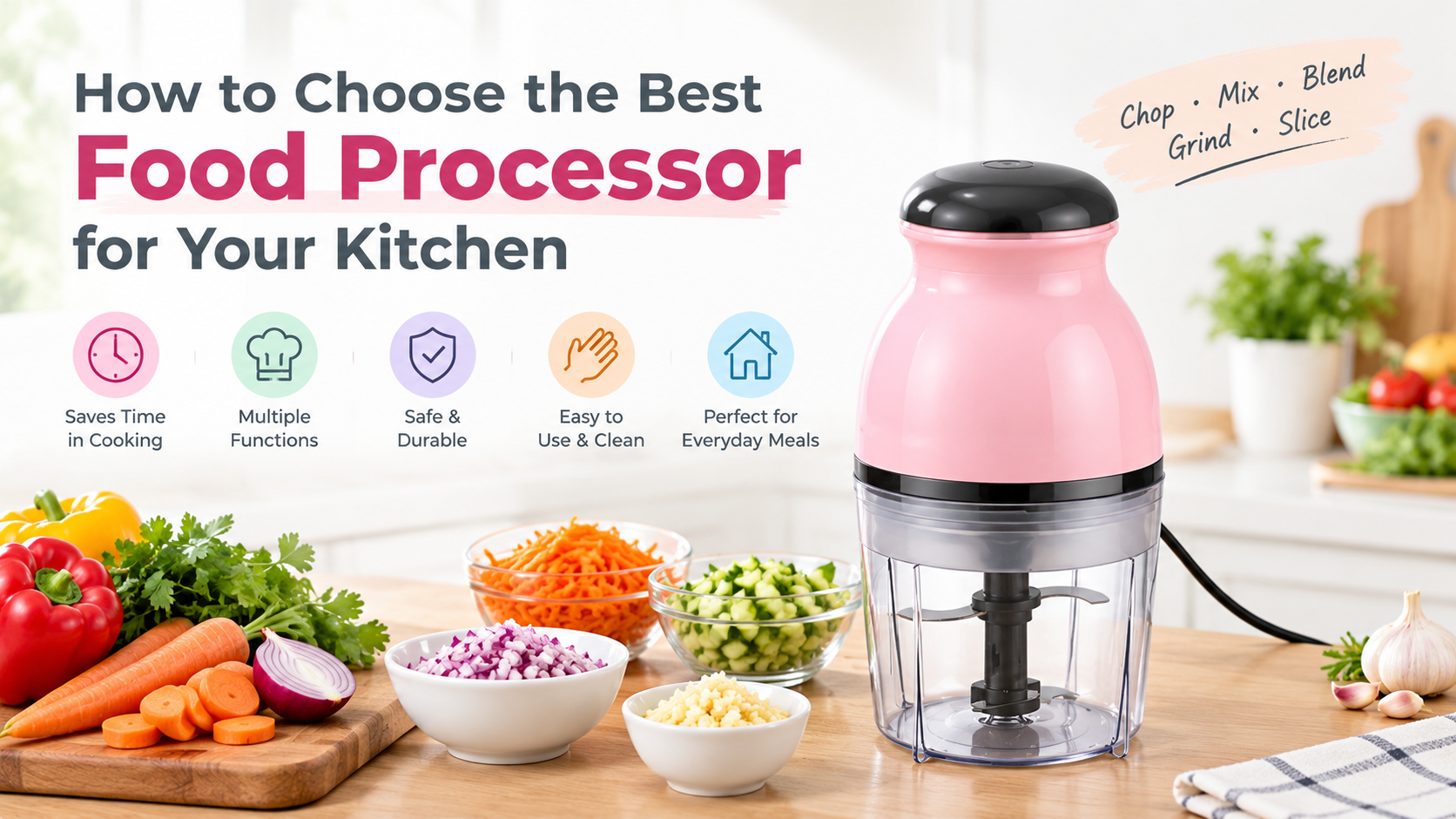 How to Choose the Best Food Processor for Your Kitchen