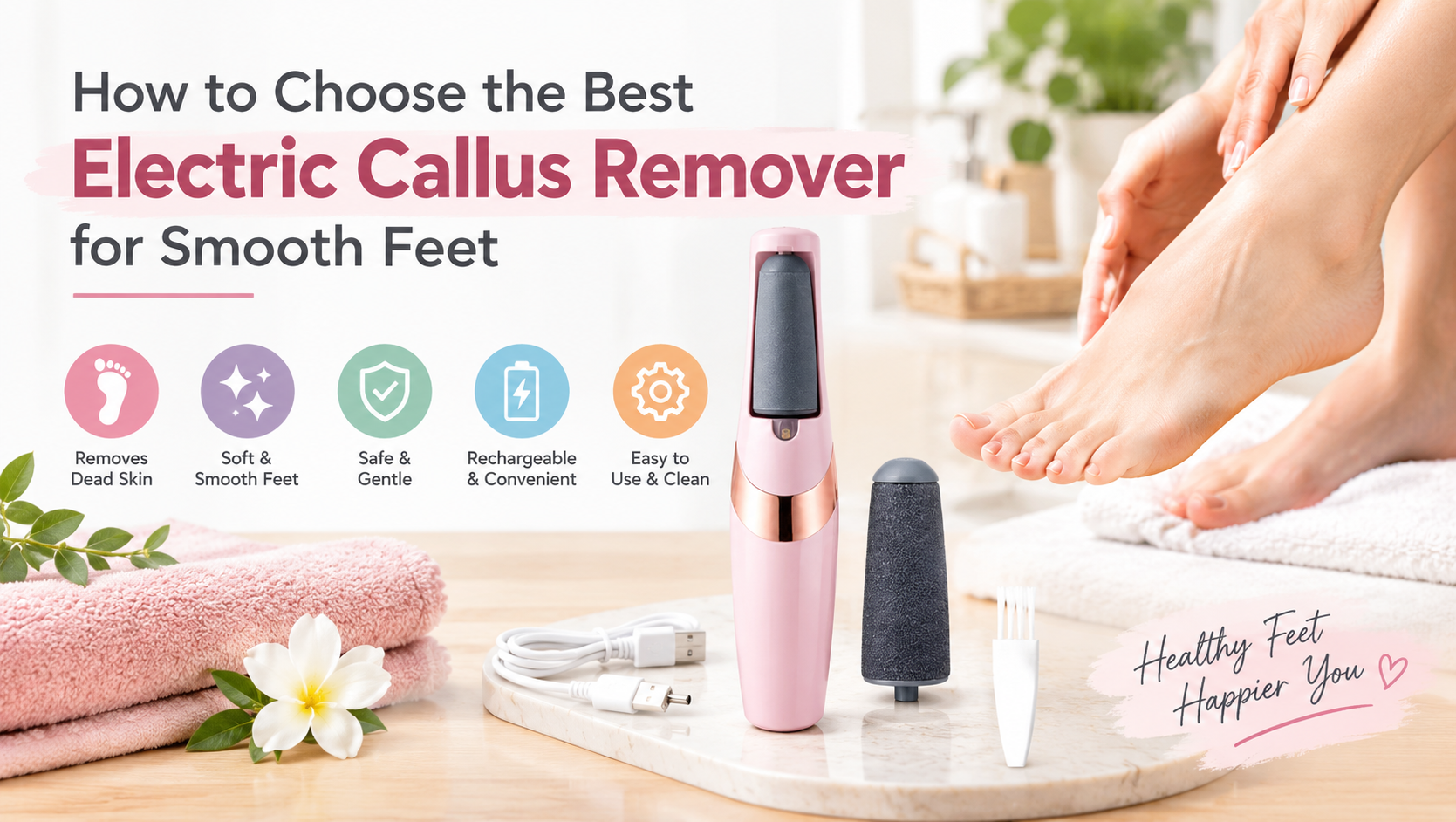 How to Choose the Best Electric Callus Remover for Smooth Feet