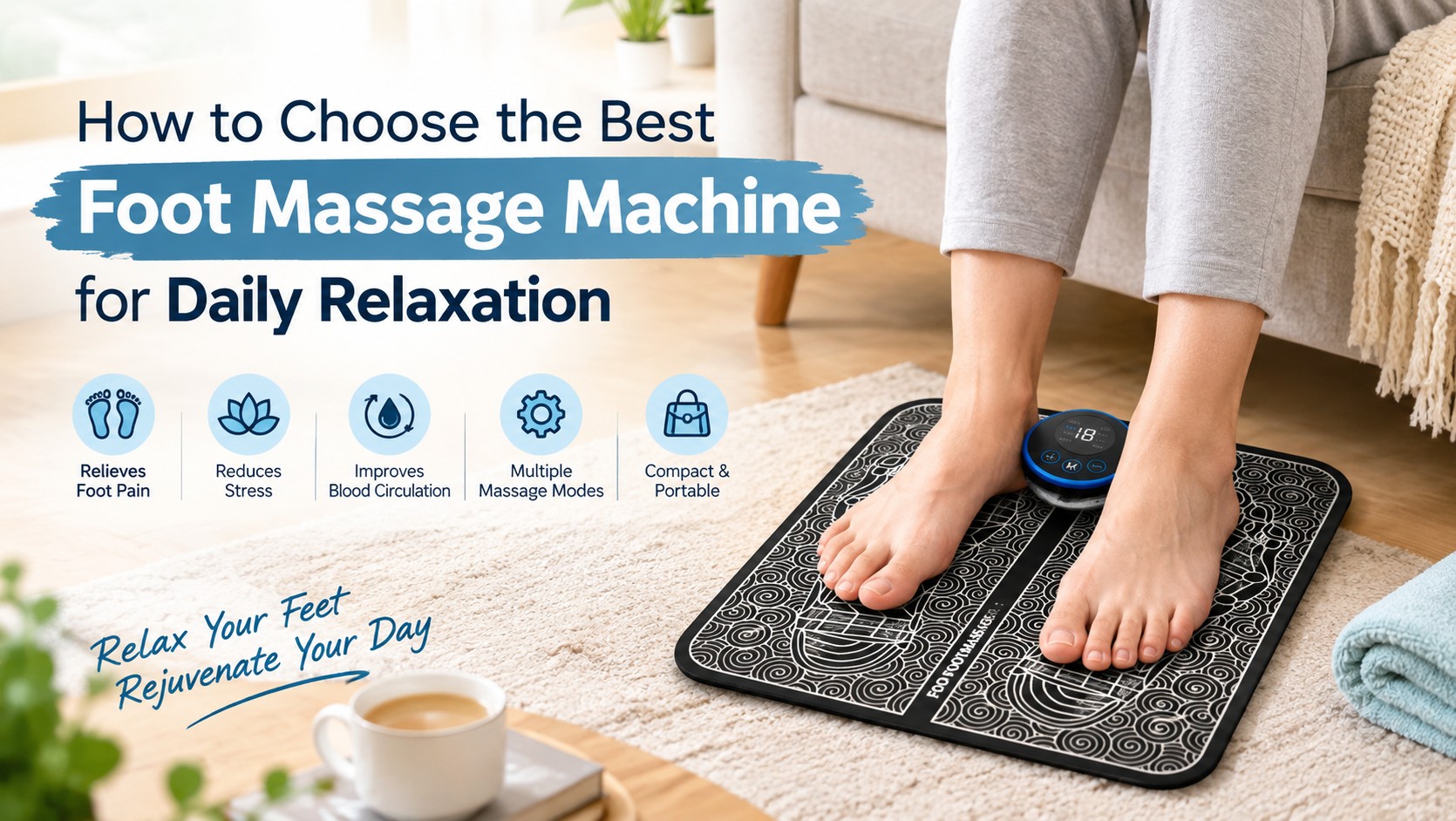 How to Choose the Best Foot Massage Machine for Daily Relaxation