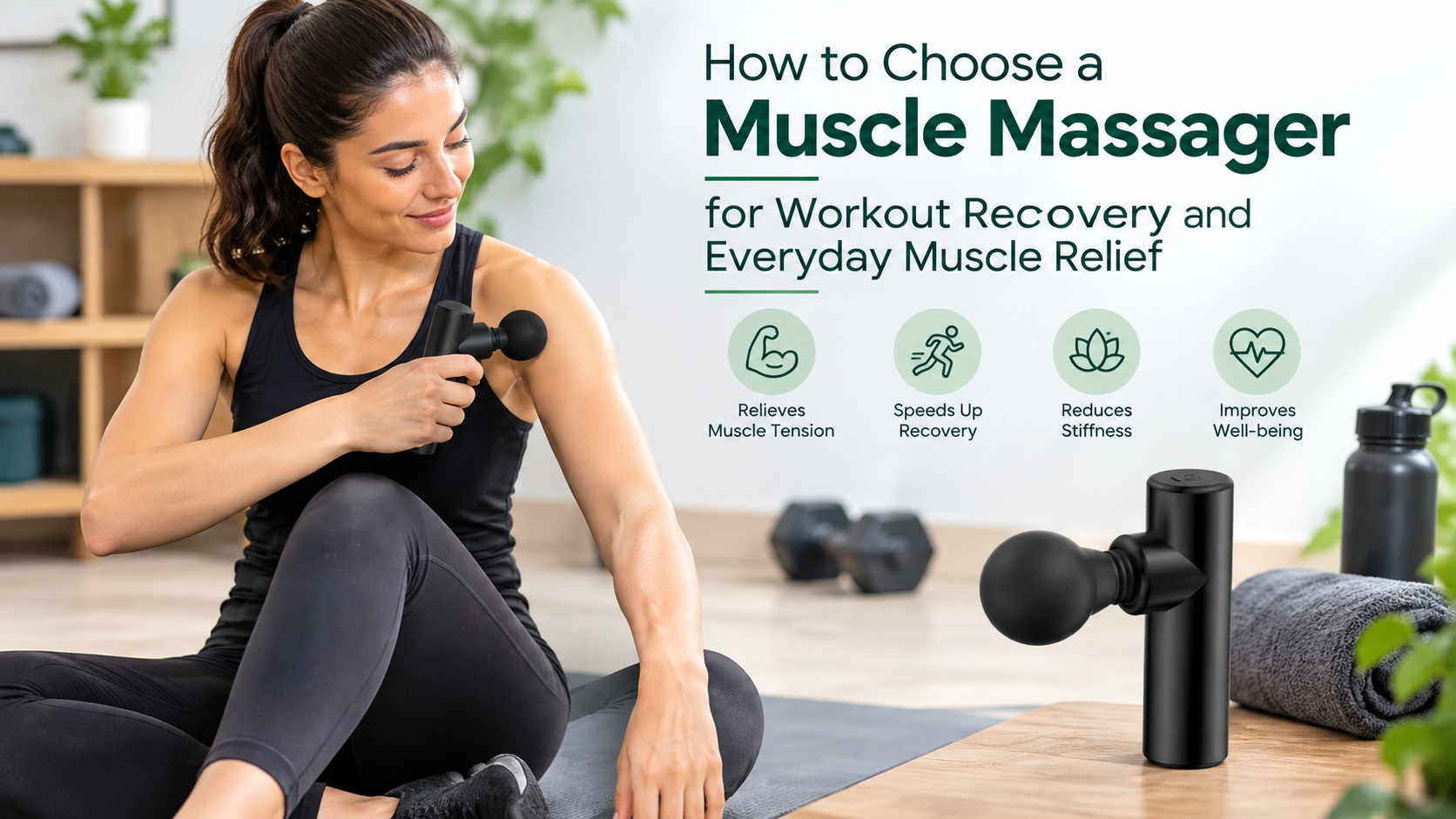 How to Choose a Muscle Massager for Workout Recovery and Everyday Muscle Relief