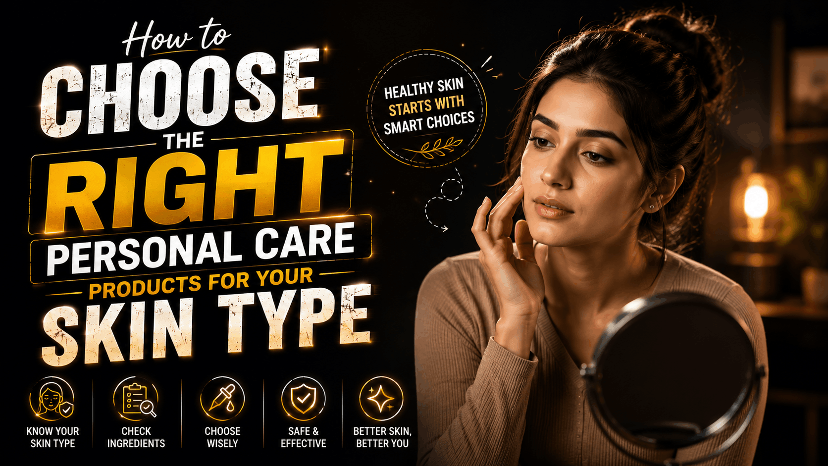 How to Choose the Right Personal Care Products for Your Skin Type