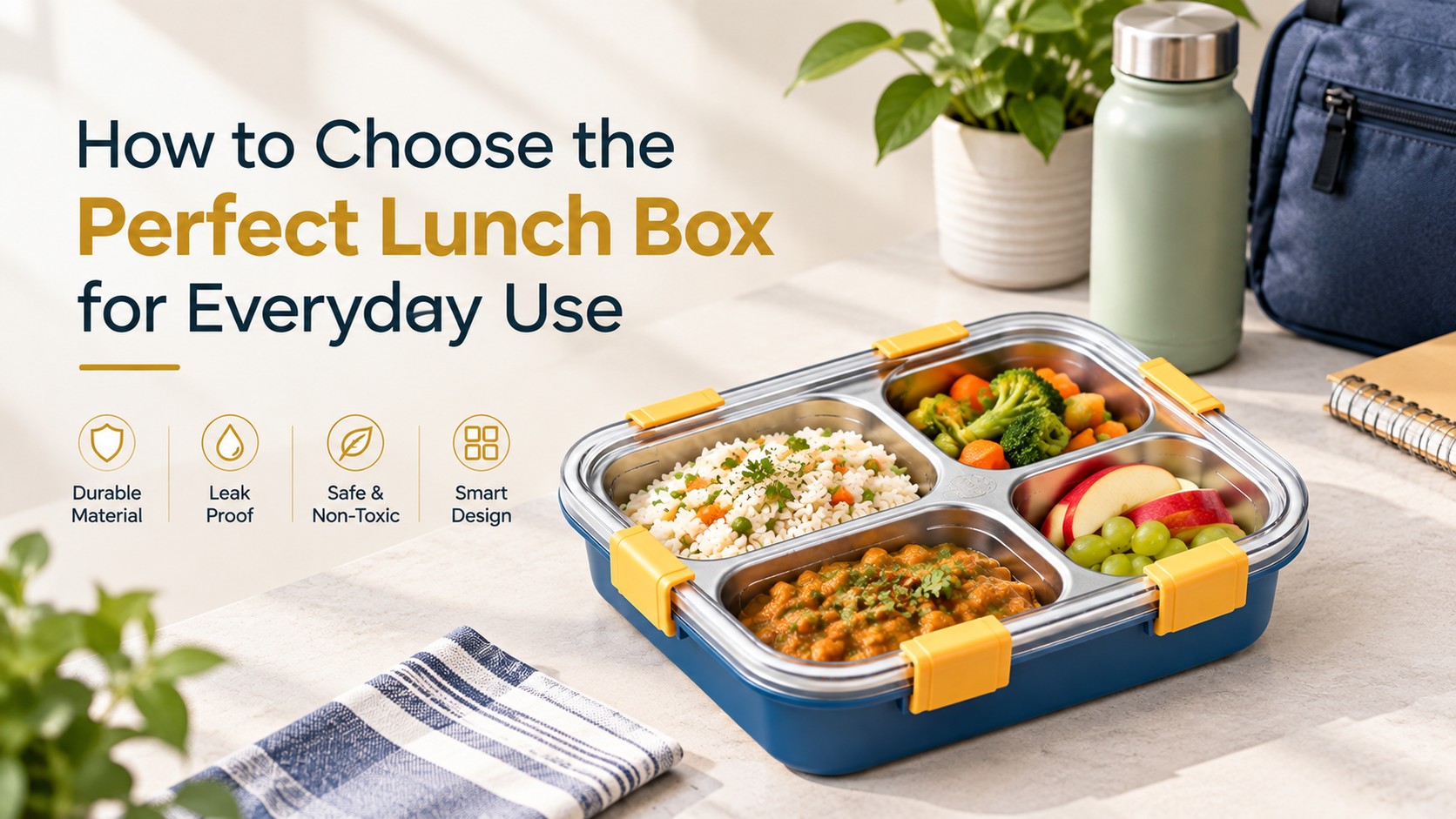 How to Choose the Perfect Lunch Box for Everyday Use