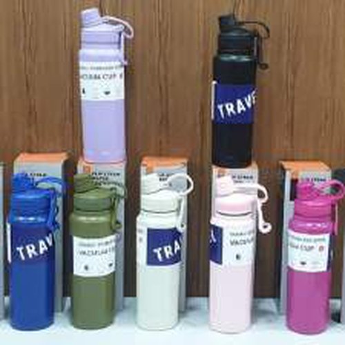 1000 ML Flip Straw Bottle