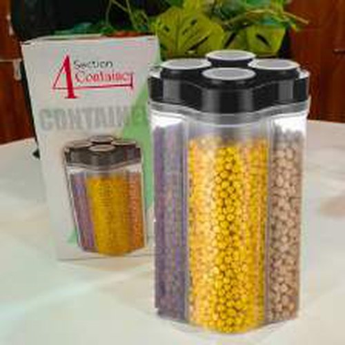 4 Section Container