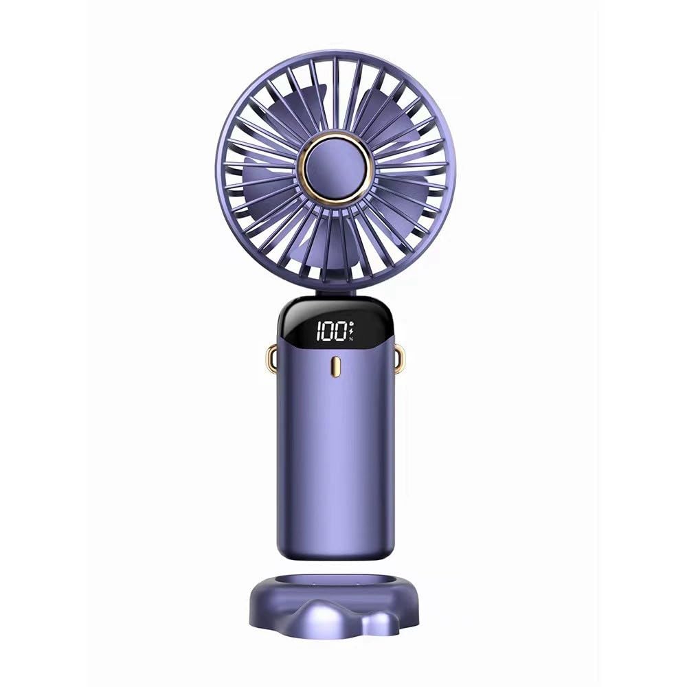 5 Speed Portable Rechargeable Fan