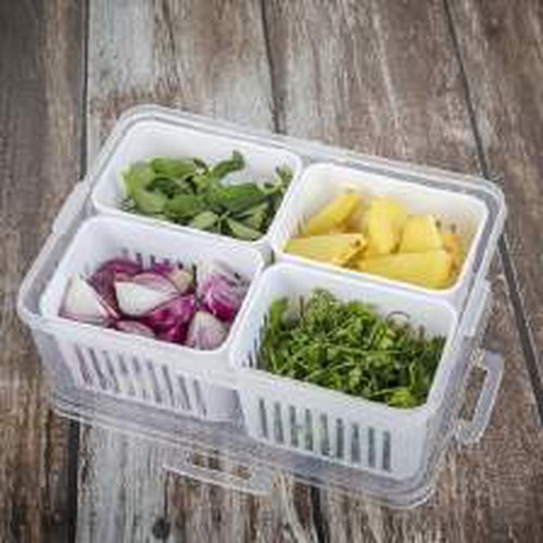 6 Parts Fridge Container