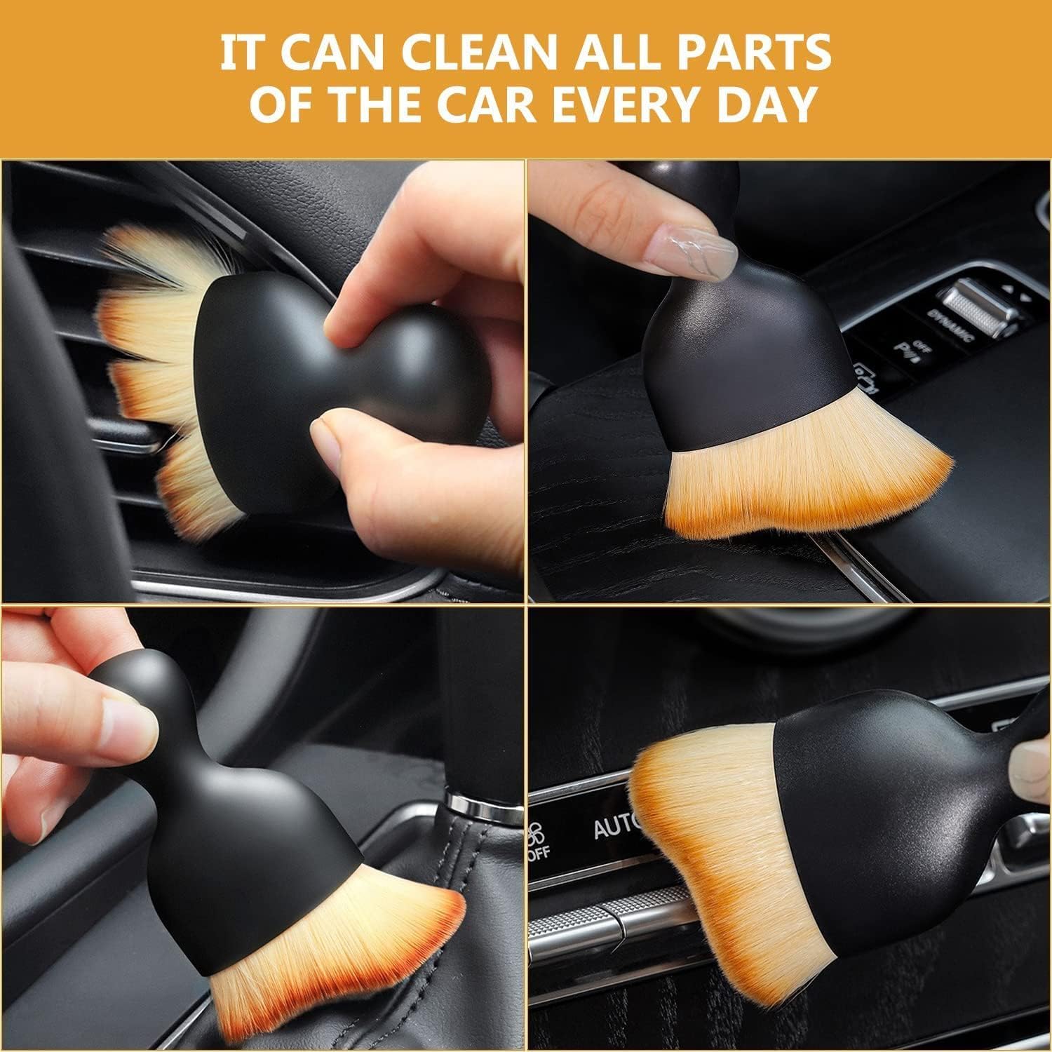 Automotive Interior Cleaning Brush