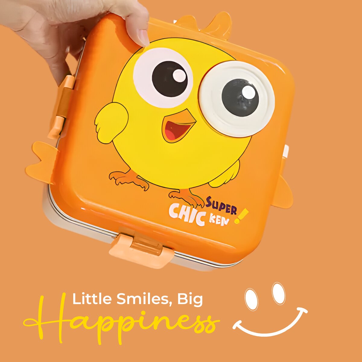 Super Birdy Lunch Box in Hand
