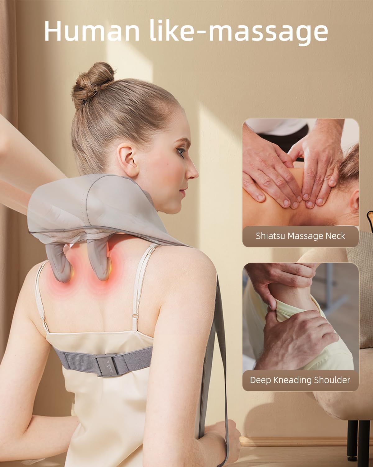 Cordless Neck And Back Massager