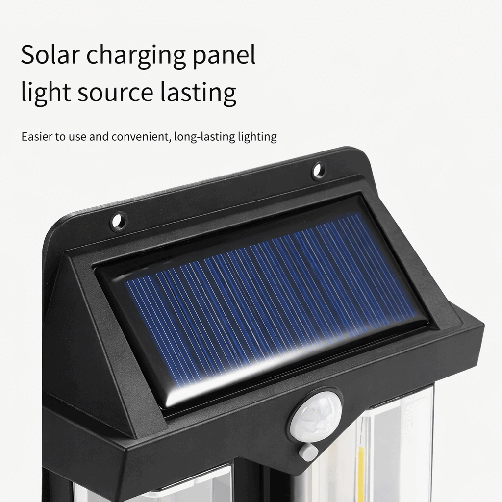 Decorative Solar Wall Tungsten Light