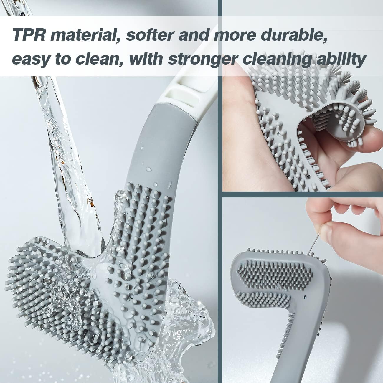 Deep Clean Silicone Toilet Brush