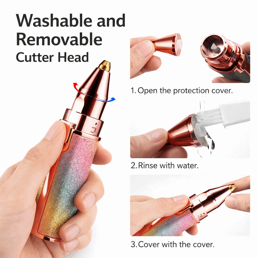 Electric 2-in-1 Razor And Trimmer