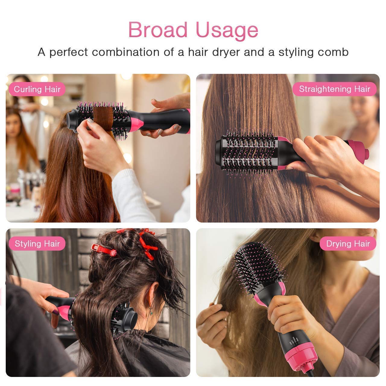 Electric Hair Dryer & Straightener