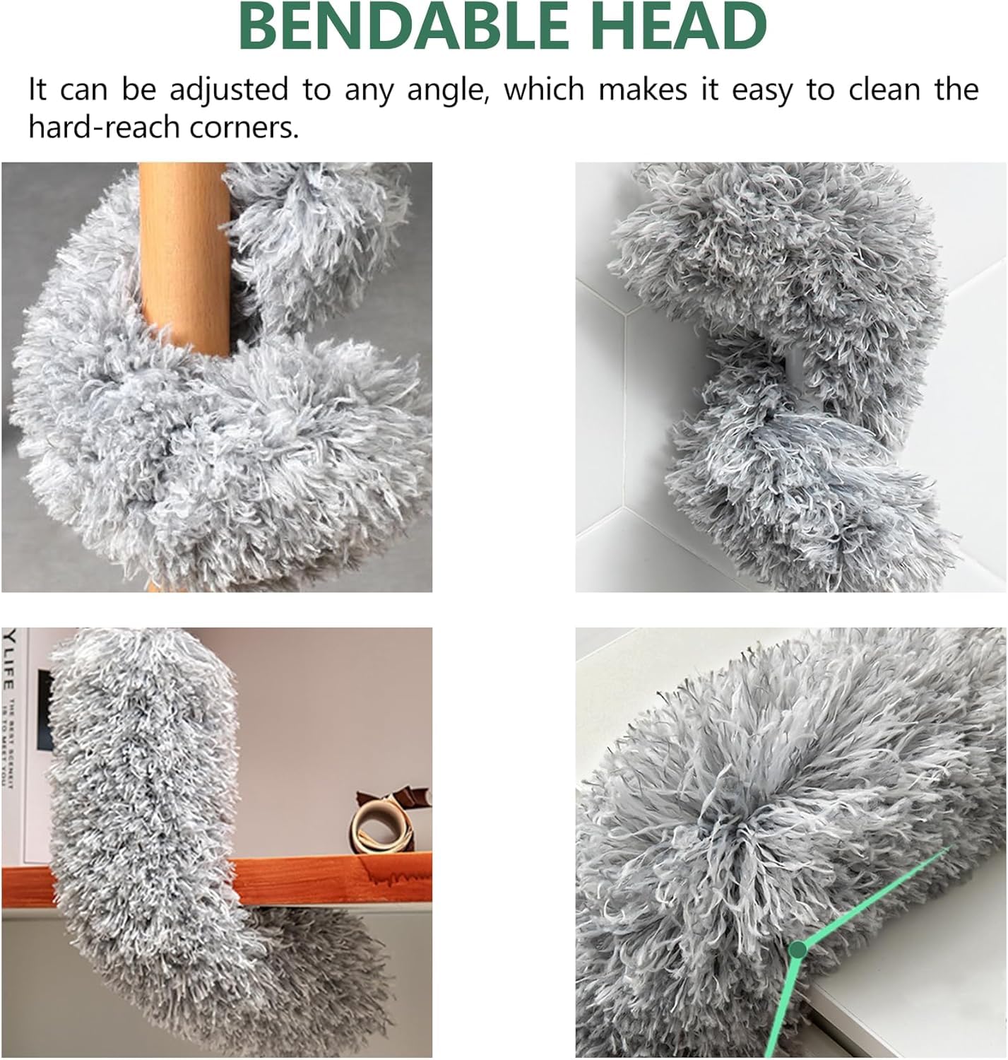 Flexible Telescopic Microfiber Duster