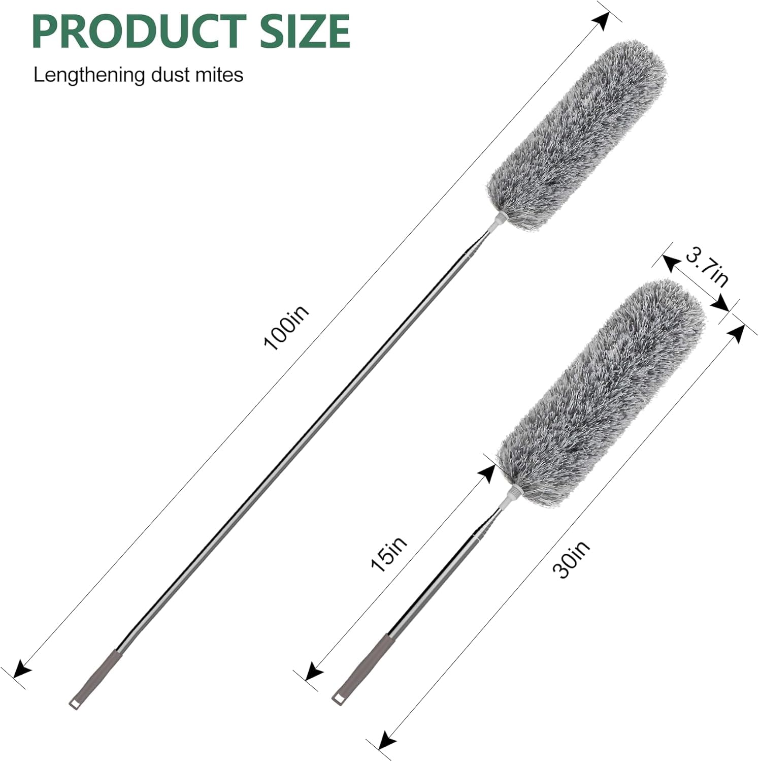 Flexible Telescopic Microfiber Duster