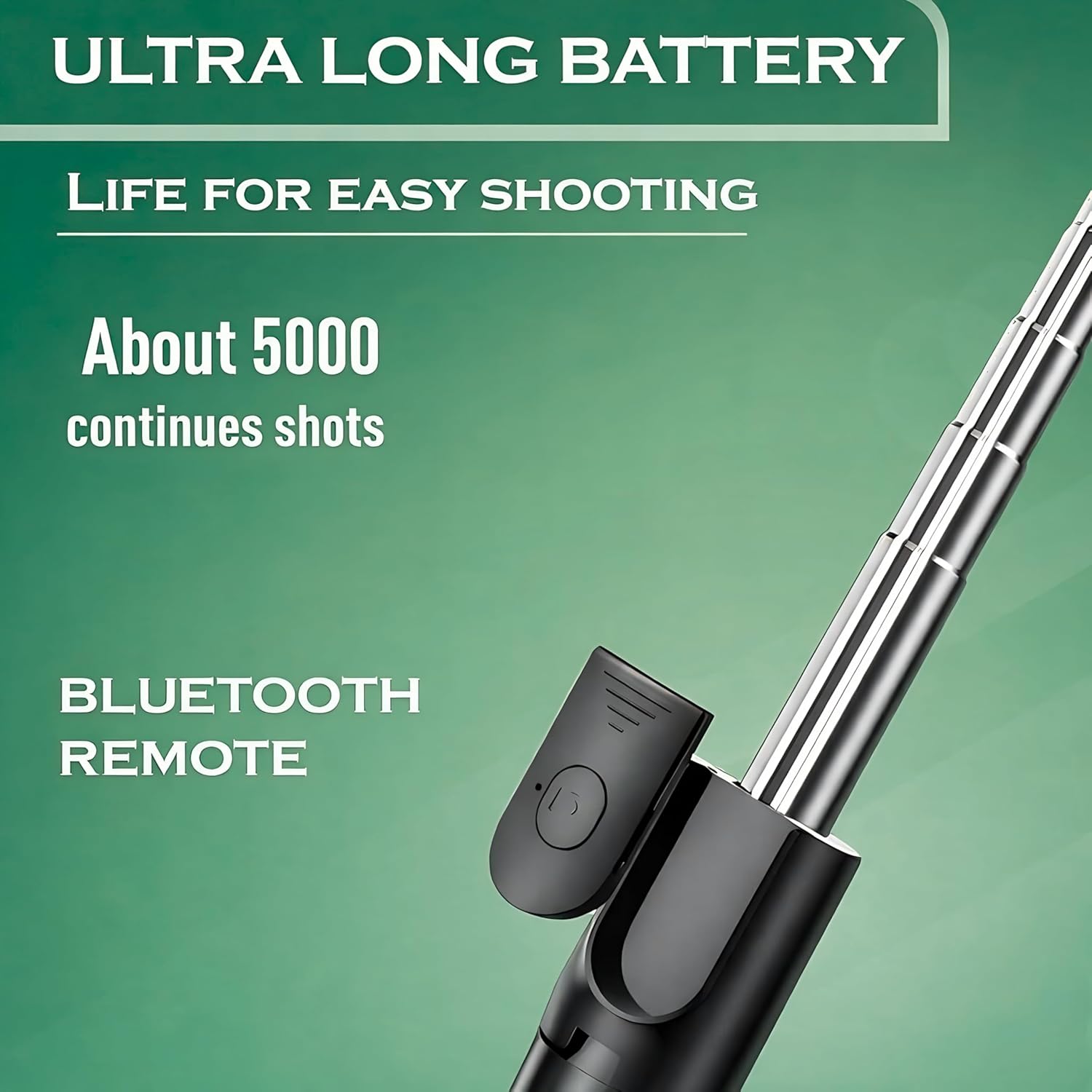 JIKRA SR-1S Selfie Stick Tripod