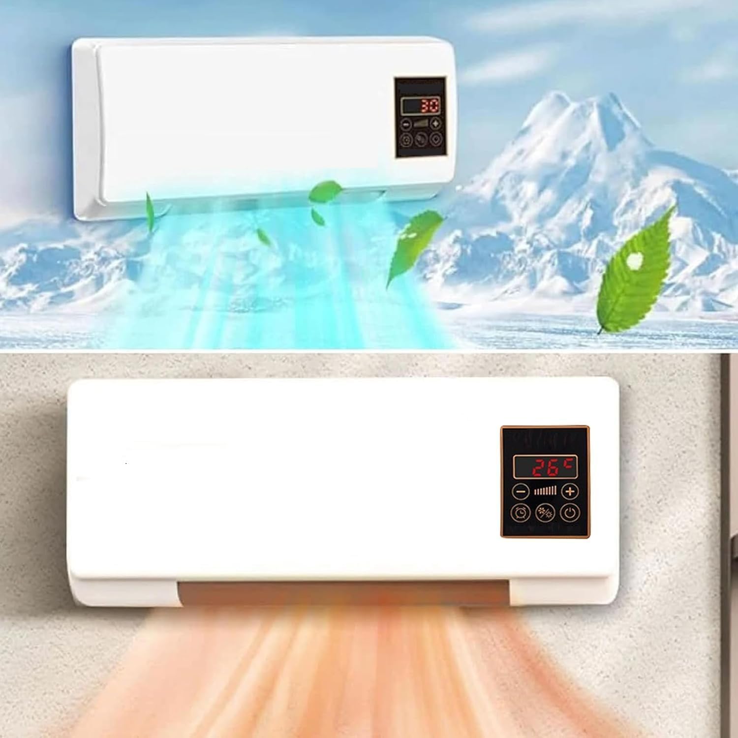 Mini Wall Air Conditioner Heater