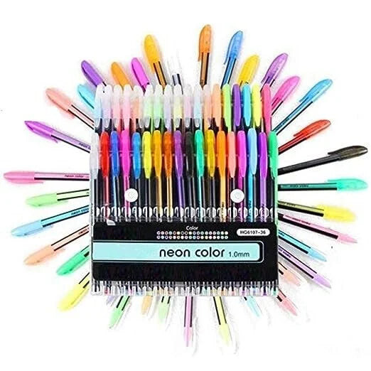 Multicolor Neon Pen Set — Highlighter Markers for Notes