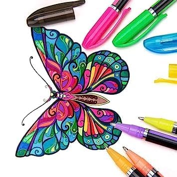 Multicolor Neon Pen Set