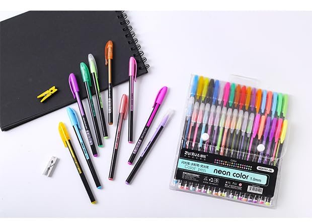 Multicolor Neon Pen Set