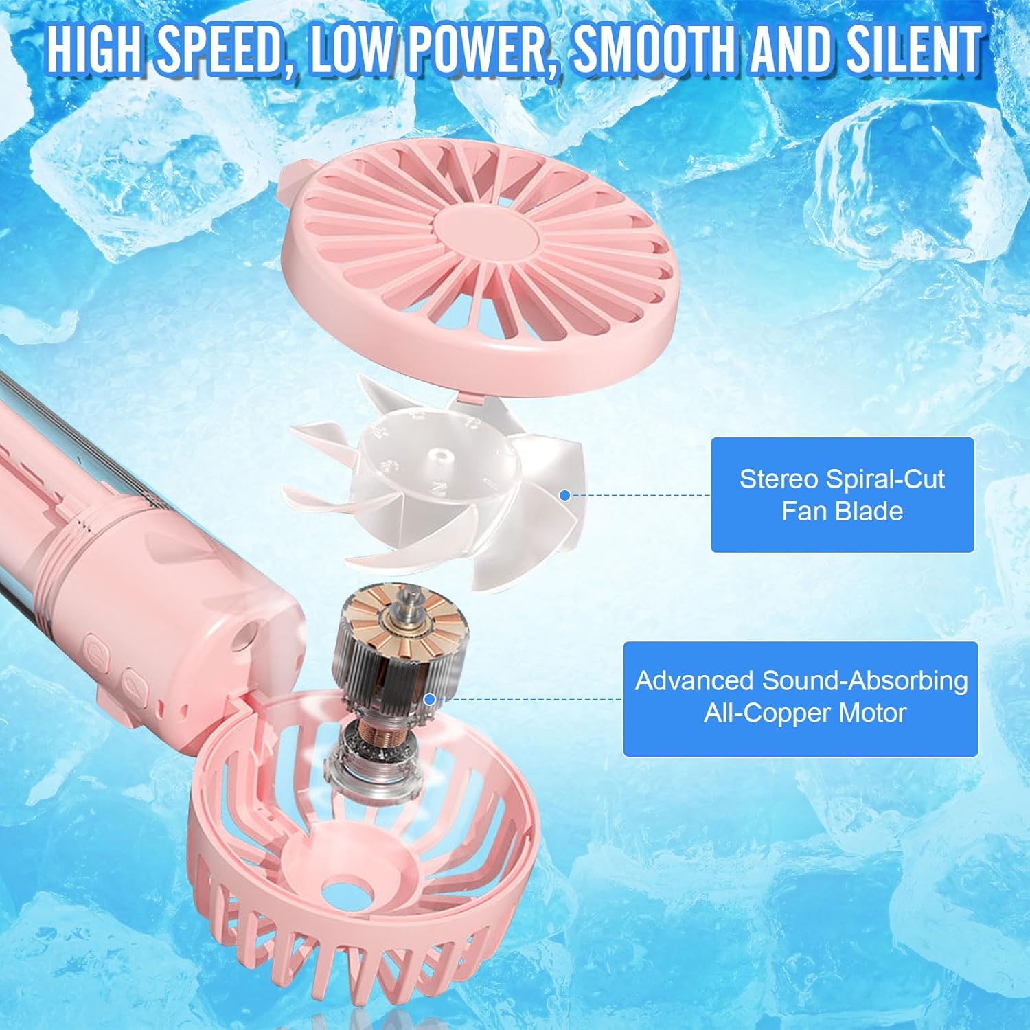 Portable Mist Humidifier Neck Fan