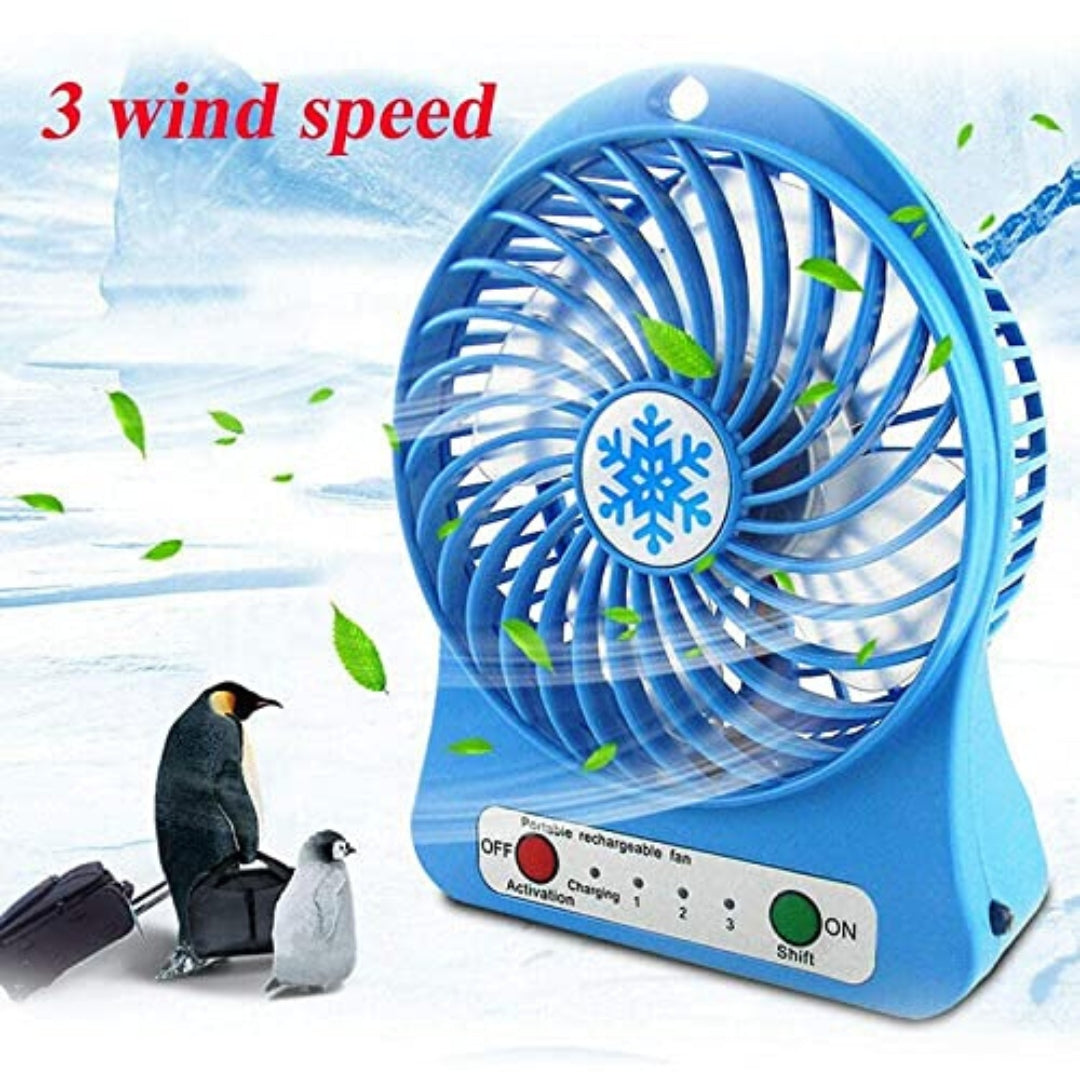 Portable Rechargeable Desk Mini Fan