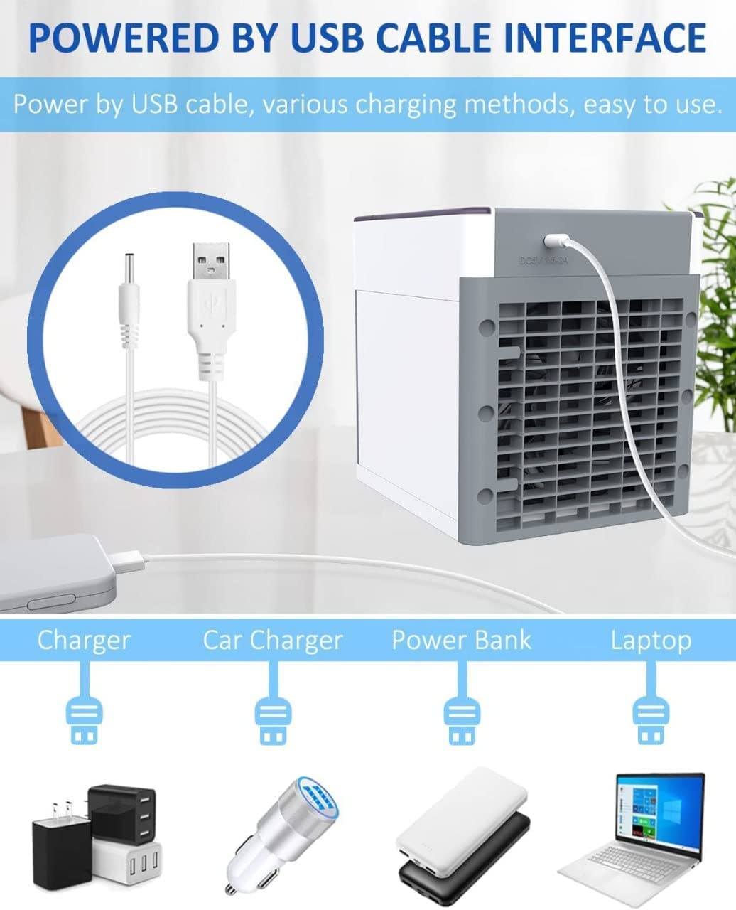 Portable Rechargeable Mini Air Cooler