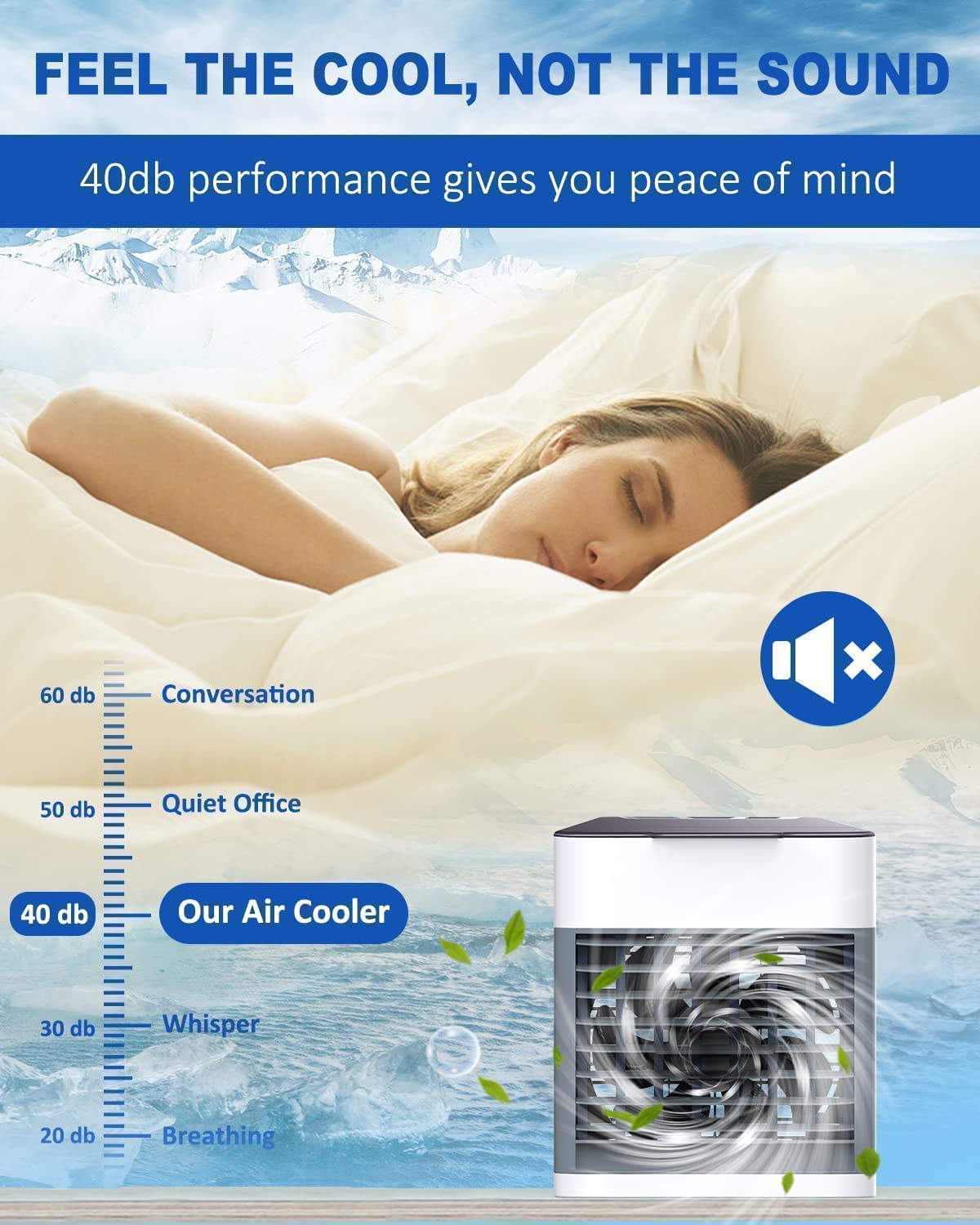 Portable Rechargeable Mini Air Cooler