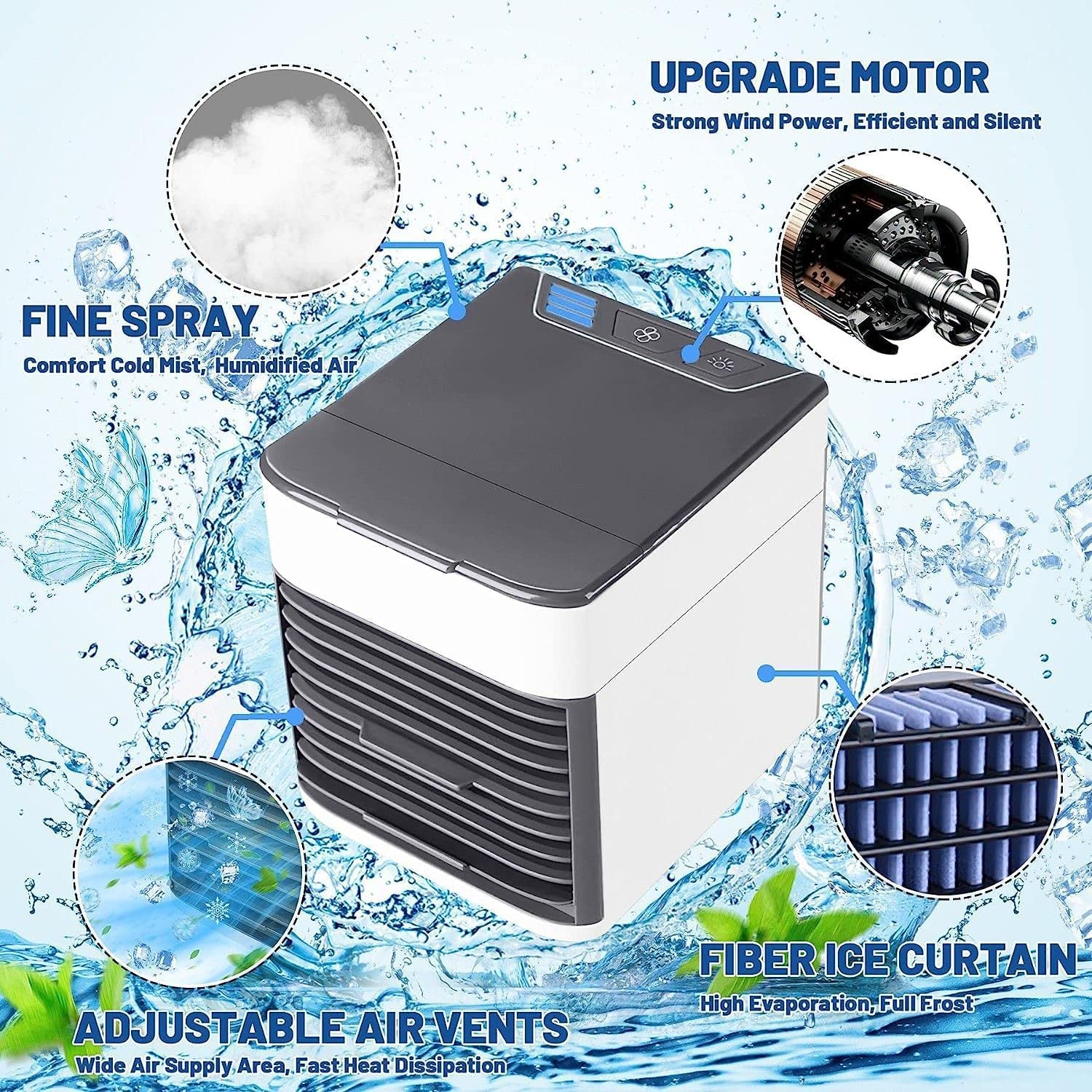 Portable Rechargeable Mini Air Cooler