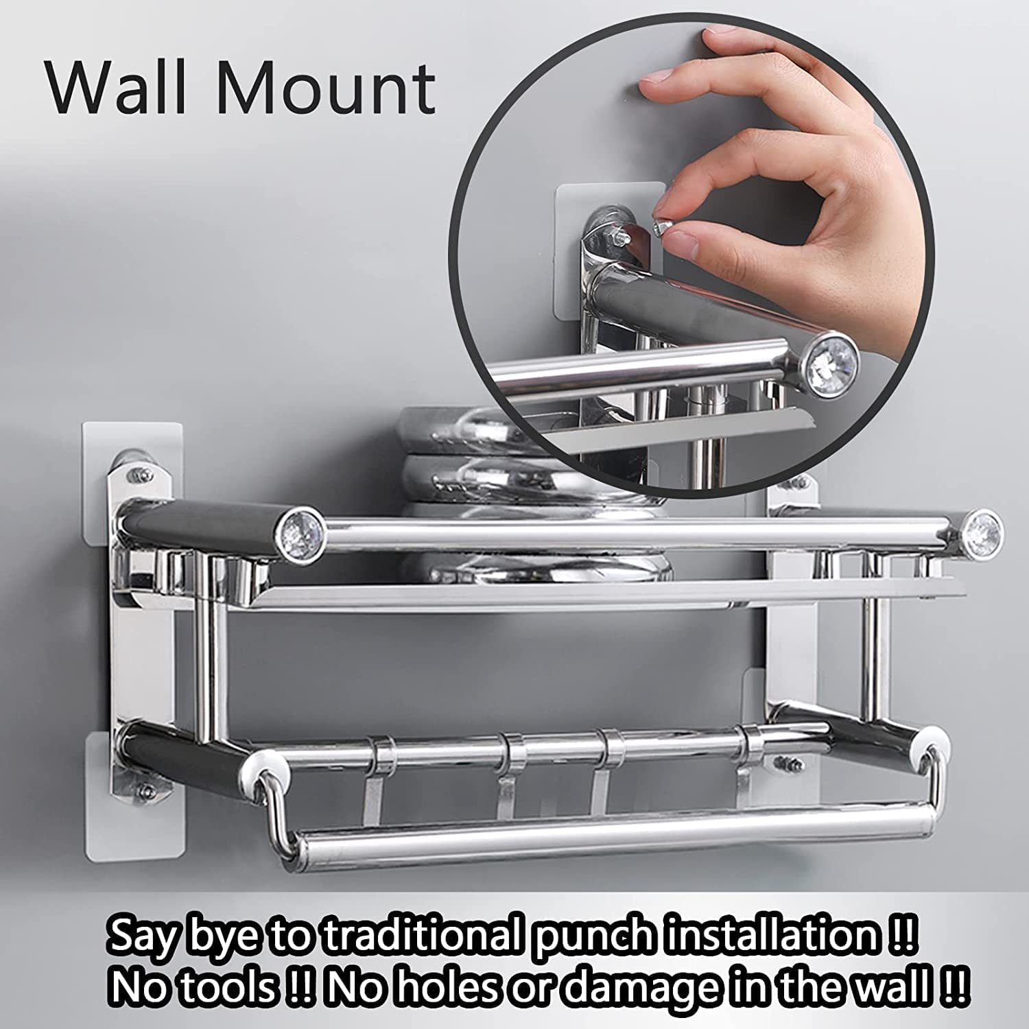 Strong Plastic Wall Hanging Hooks