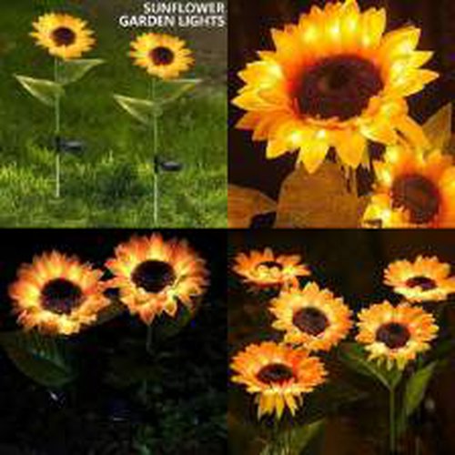 Sunflower Solar Light