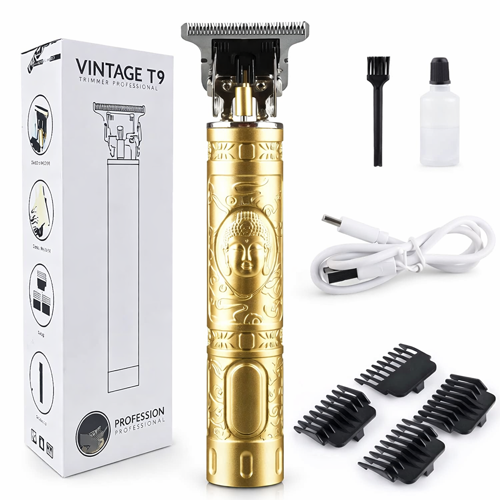 Vintage T9 Rechargeable Trimmer, Battery Run Time: 60 min