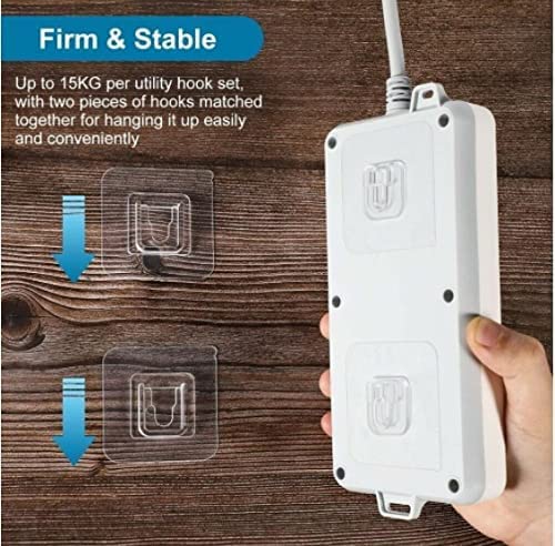 Transparent Self Adhesive Wall Hooks