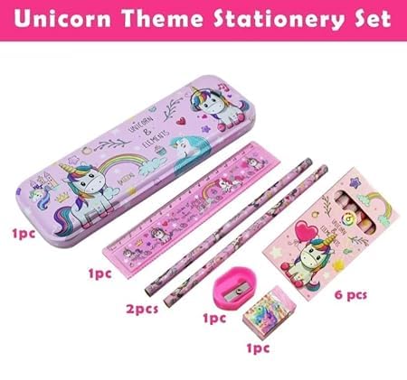 Unicorn Themed Stationery Set