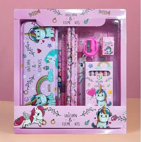 Unicorn Themed Stationery Set