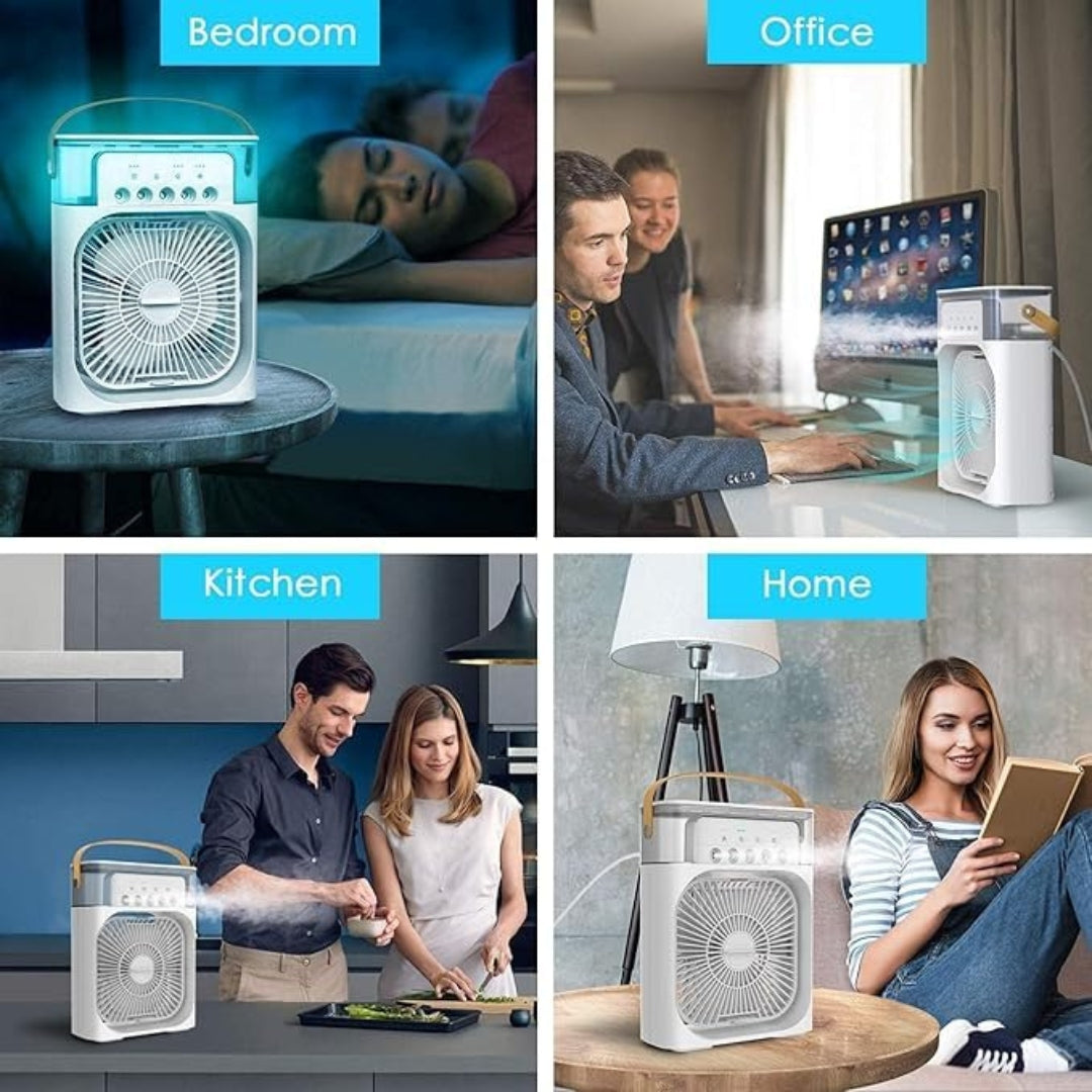 USB Mini AC Cooler With Mist