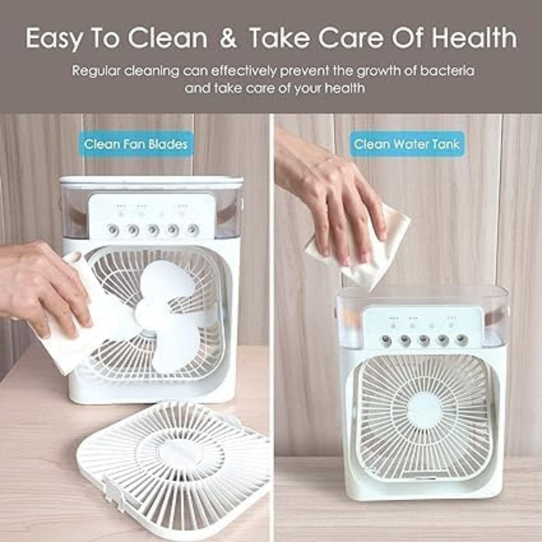 USB Mini AC Cooler With Mist