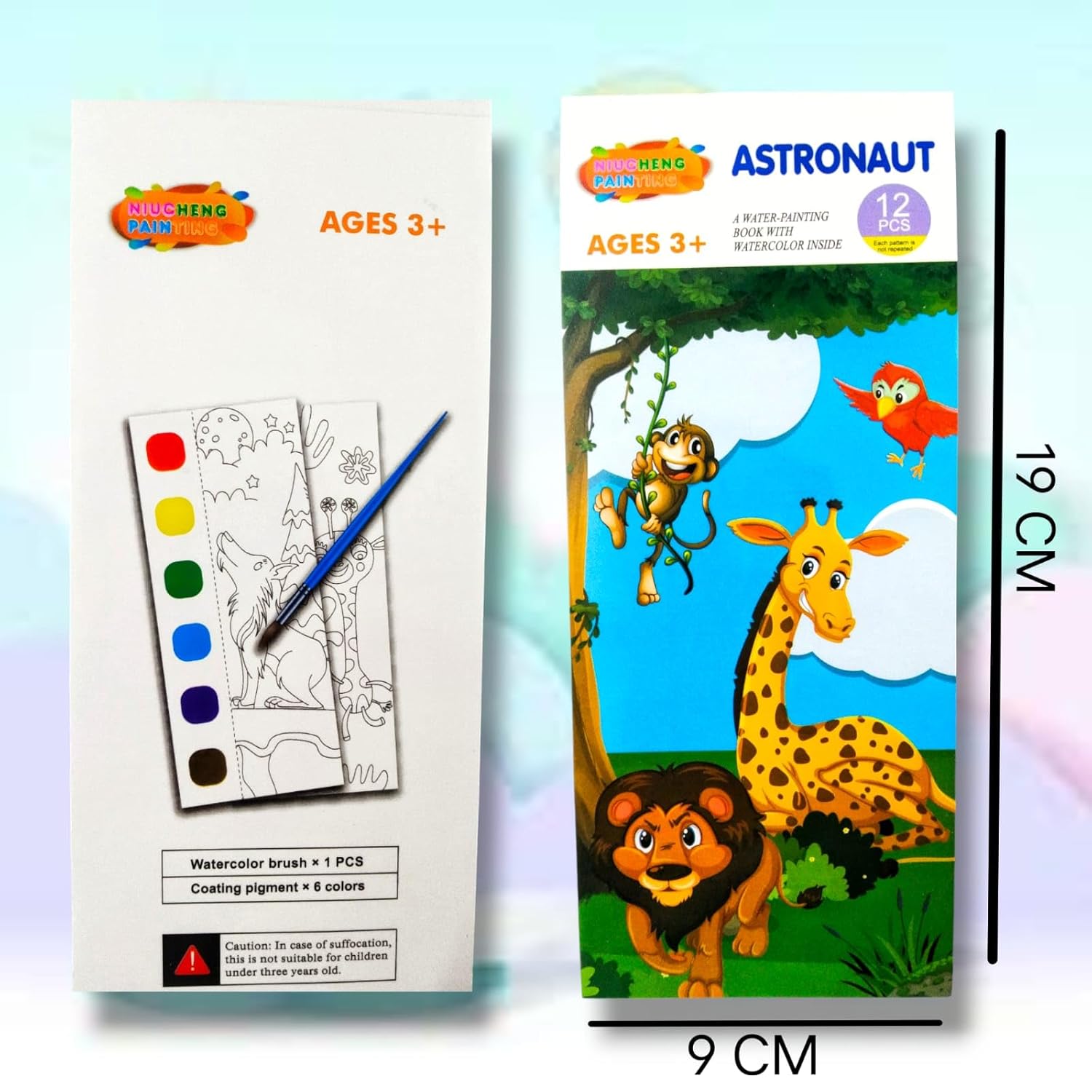 Water Painting Magic Colouring Book