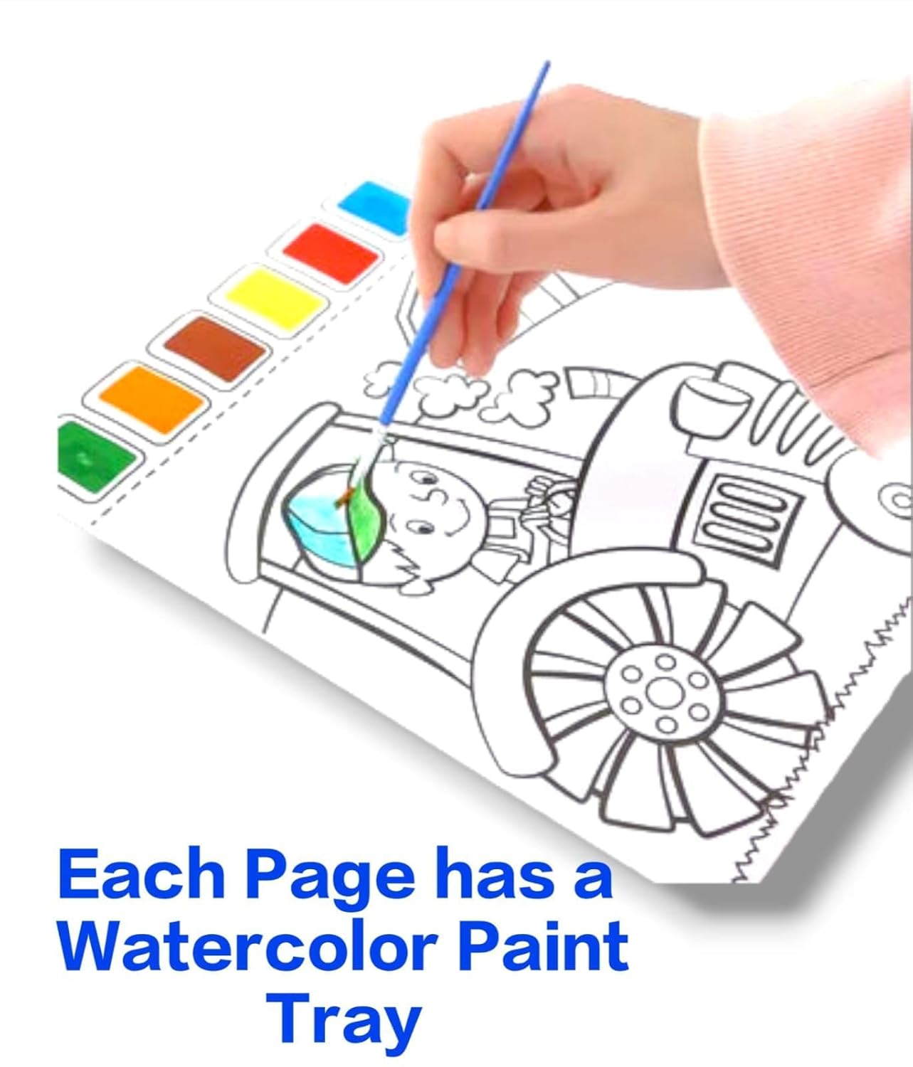 Water Painting Magic Colouring Book
