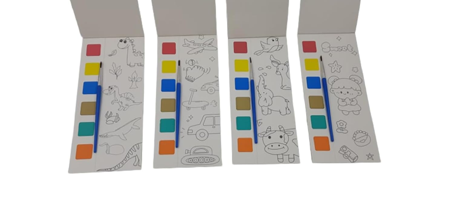 Water Painting Magic Colouring Book