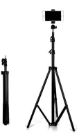 JIKRA Tripod Stand for Mobile & Video Camera – 213 cm (7 ft) Tall, Adjustable