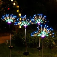 JIKRA Solar Garden Light – 90 LED Outdoor Security Light for Pathways