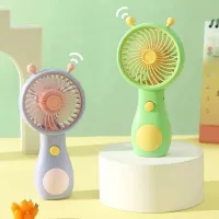 JIKRA M11 Mini Hand Fan – Lightweight Plastic Portable Fan, 2 Speeds