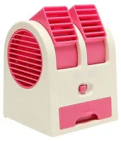 JIKRA Car Cooler – Mini USB Cooler Fan with 50ml Water Tank for Car, Home & Laptop