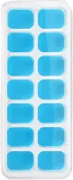 JIKRA Ice Cube Tray – Stackable Silicone Square Ice Tray with Removable Lid